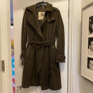 Burberry Virgin Wool Overcoat